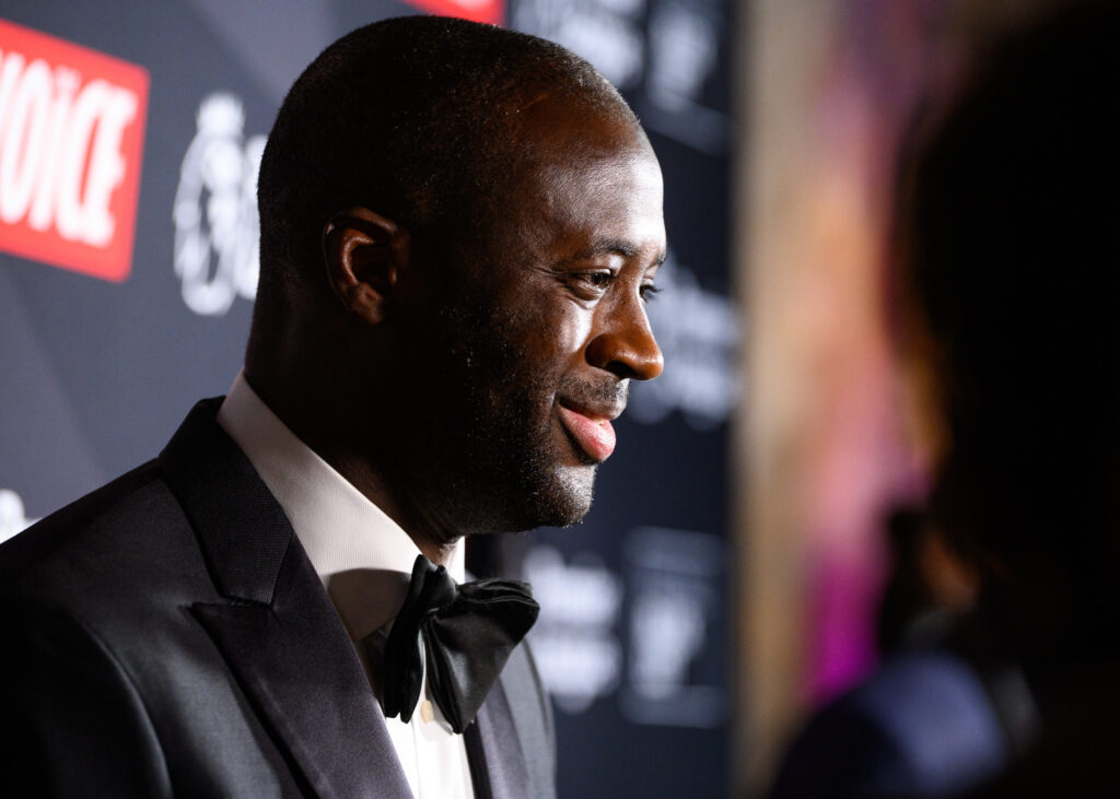 YAYA TOURE RECEIVES KEITH ALEXANDER AWARD AT STAR STUDDED FOOTBALL BLACK LIST SHOW